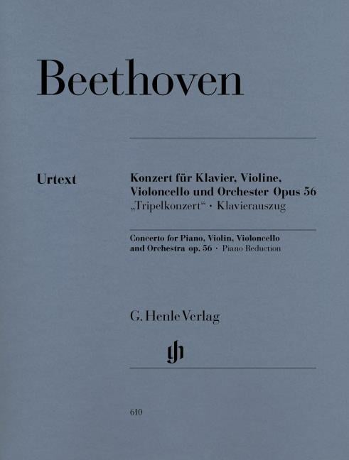 Concert C-Dur Opus 56 ( Tripelconcert )